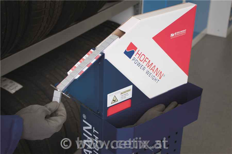HOFMANN - Uteži lepljive v kolutu 1000x5g