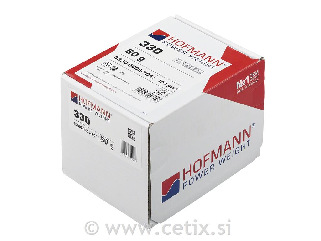 UTEŽI LEPLJIVE - Tip 330 (60g)4mm/100pcs