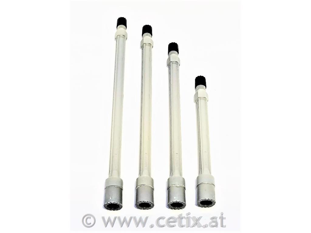 PODALJŠEK PVC - 115mm SCHRADER (za tovorne ventile)
