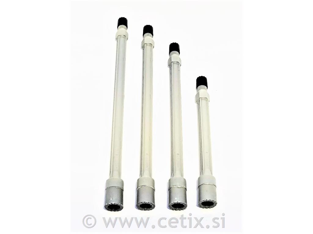 PODALJŠEK PVC - 115mm SCHRADER (za tovorne ventile)