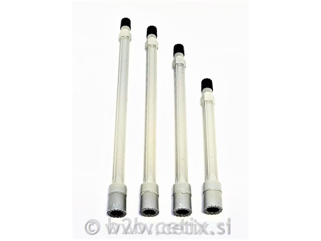 PODALJŠEK PVC - 180mm SCHRADER (za tovorne ventile)