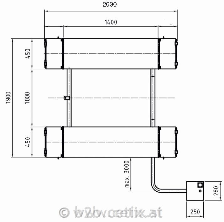 Škarjasto dvigalo - CONSUL 0.30 KH