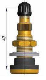 VENTIL TUBELESS - Traktor TR 618A kovinski (990)