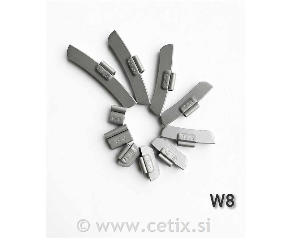 Uteži Standard 45 g - W8 (50 kos)
