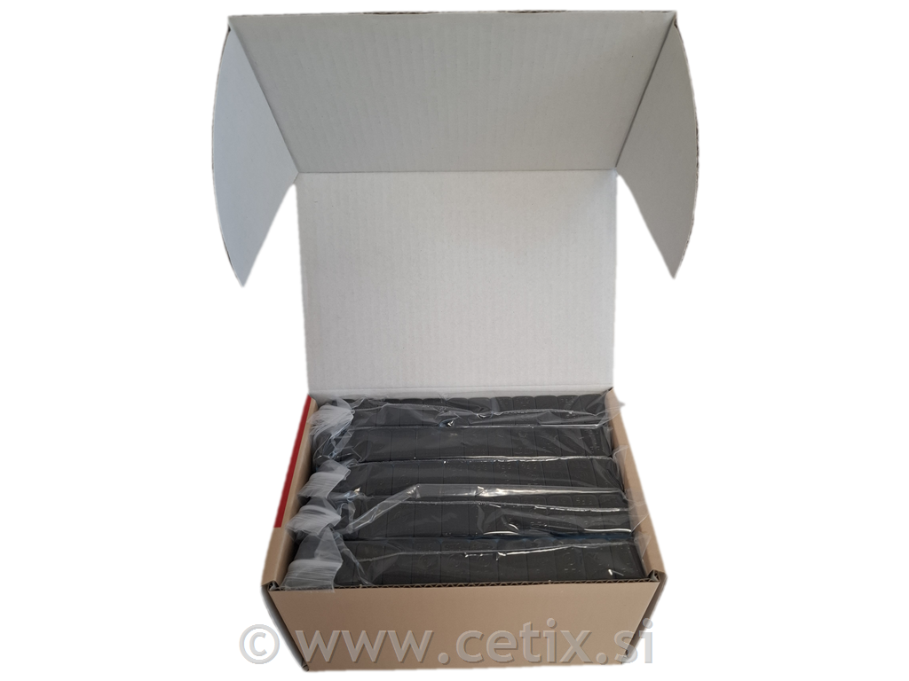 Lepljive uteži za osebna vozila – Clean Performance, črne, 60 g