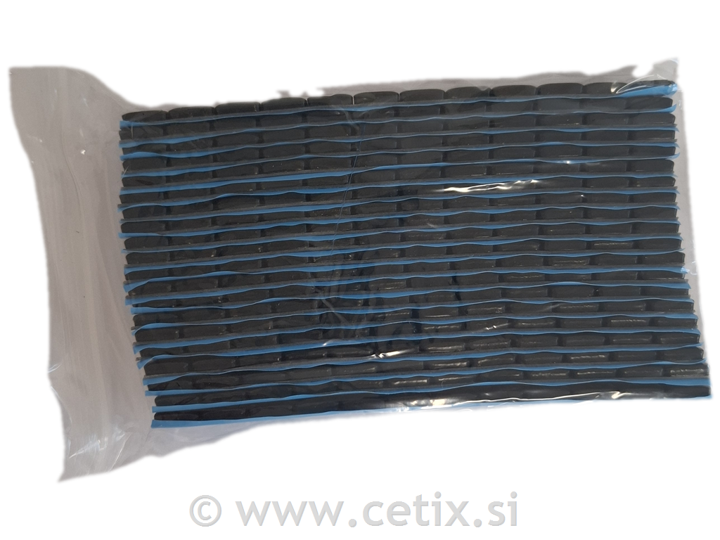 Lepljive uteži za osebna vozila – Clean Performance, črne, 60 g