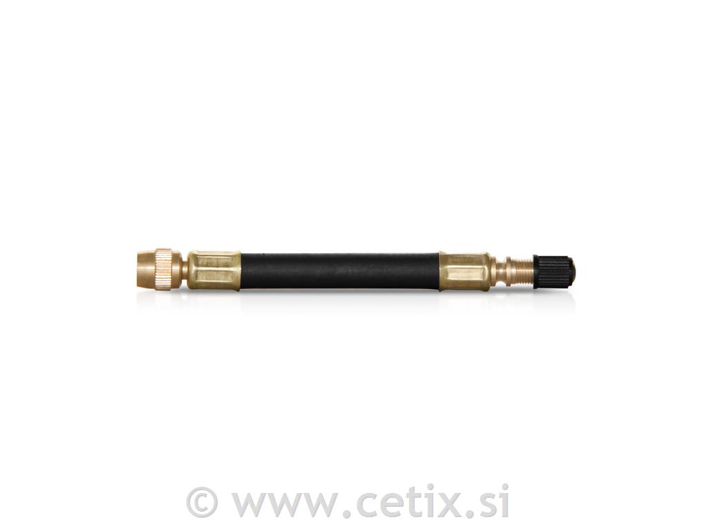 PODALJŠEK GUMI - 140mm SCHRADER (za tovorne ventile)