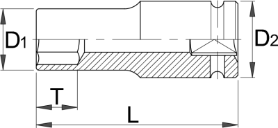 KLJUČ NASADNI - 30 UNIOR 1''(dolgi)