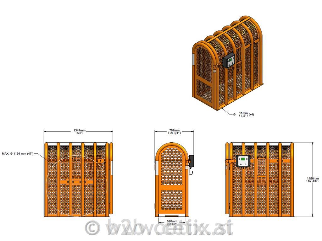 VARNOSTNA KLETKA - Martins MIC 6HD KIT