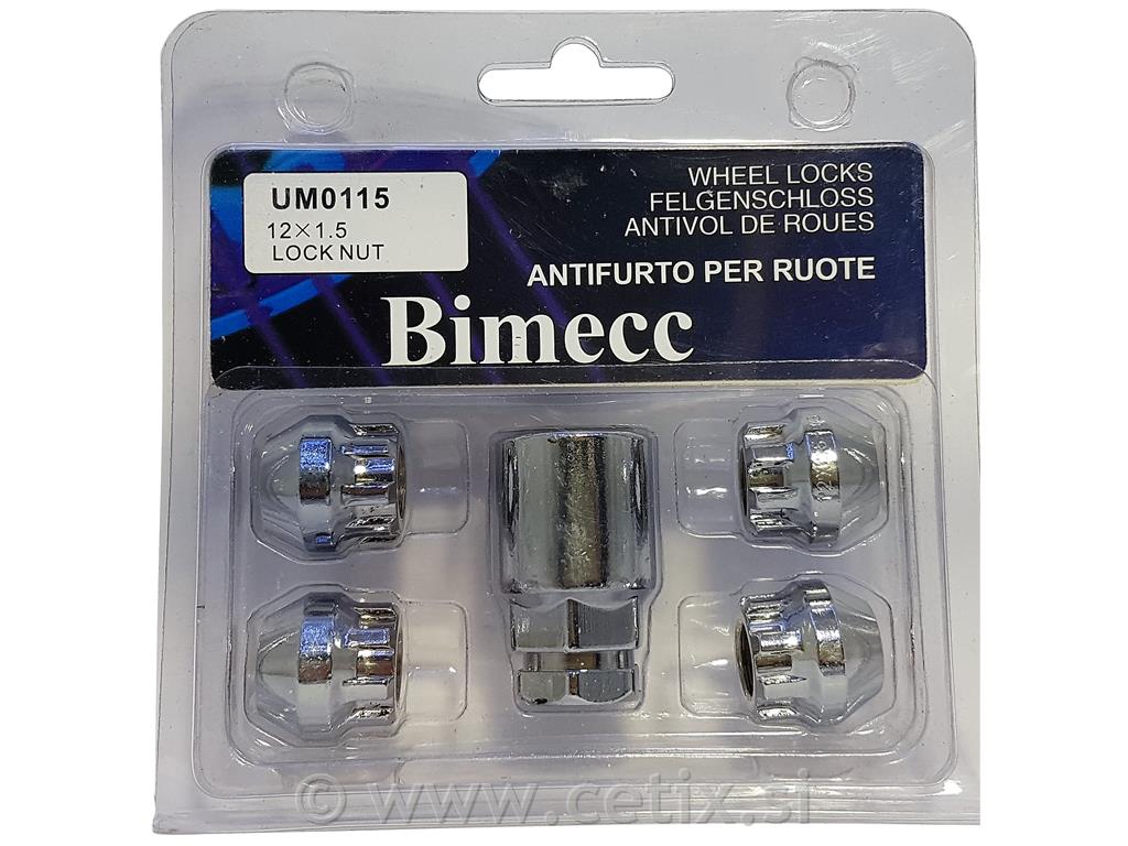 VARNOSTNE MATICE - M12x1.5 (odprte) UMO115