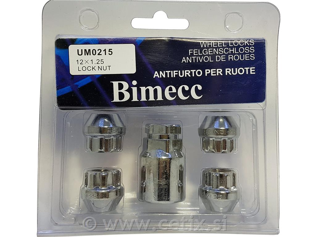 VARNOSTNE MATICE - M12x1.25 (odprte) UMO215