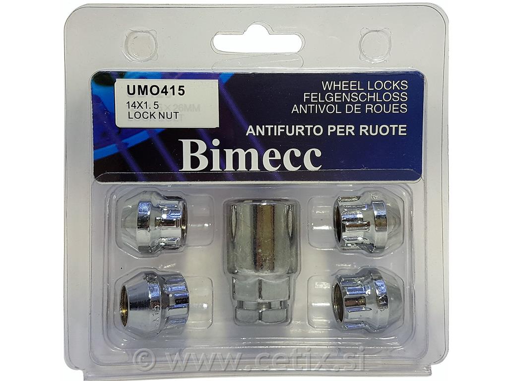 VARNOSTNE MATICE - M14x1.5 (odprte) UMO415