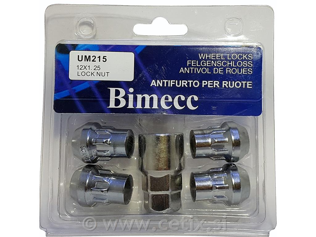 VARNOSTNE MATICE - M12x1.25 (zaprte) UM215