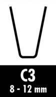 Noži za narezovanje profila - C3