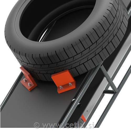 TEKOČI TRAK - Za skladiščenje pnevmatik 4,6m / 5,5m / 6,4m / 7m