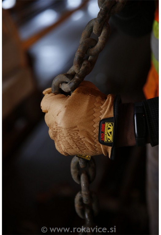 Rokavice - Mechanix Leather Driver F9-360 (protiurezne)