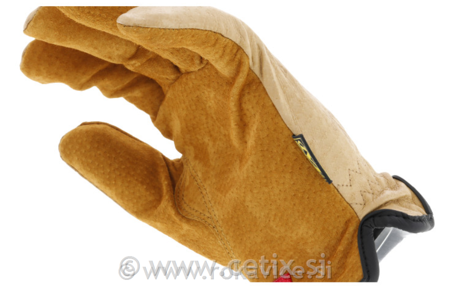 Rokavice - Mechanix Leather Driver F9-360 (protiurezne)