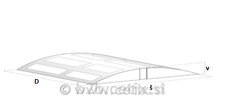 Ležeči policaj RH-600 | 50 km/h